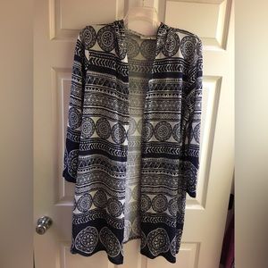 Cato Woman’s Lightweight Duster Sweater Size 1X 18/20